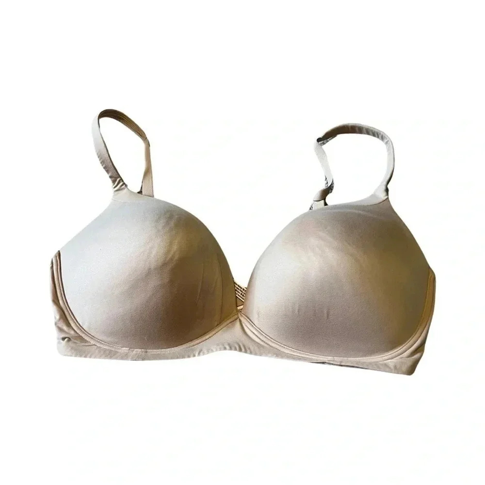 Body by Victoria Lightly‎ Lined Comfort Bra no wire nude 36DDD